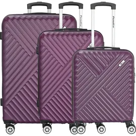 Kingston Koffer-Set 3-tlg. lila