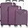 Kingston Koffer-Set 3-tlg. lila