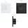Maclean Brackets Lichtschalter MCE710W 1-Fach Touch Wechselschalter