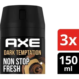 AXE Dark Temptation Spray 3 x 150 ml