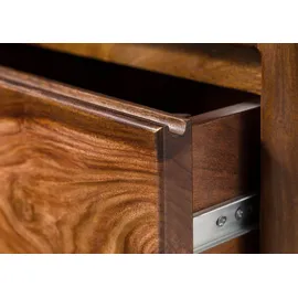 MASSIVMOEBEL24.DE Nachtschrank TORONTO 50 x 35 x 50 cm Braun