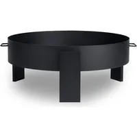 Berdsen Feuerschale Ø 80 cm Schwarz