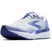Brooks Ghost 16 Damen White/Amparo Blue/Limpet Shell 38