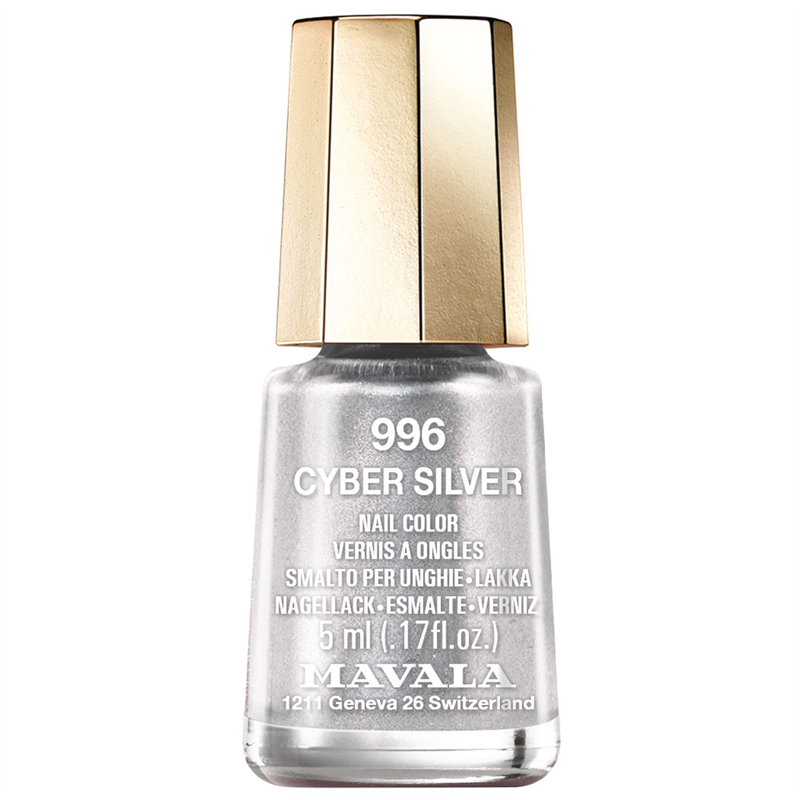 Mavala Nagellack Cyber Chic Collection Cyber Silver 5 ml