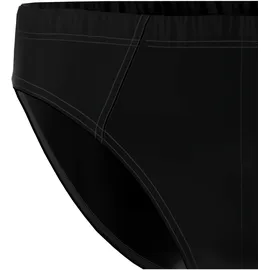 Seidensticker Slip unifarben schwarz M 3er Pack