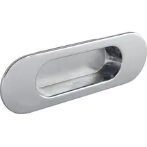 estamp Griffmuschel Zalya - verchromt poliert