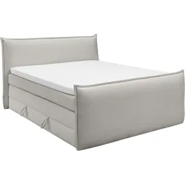 Set One by Musterring Boxspringbett »Florida« in modernem Cord-Bezug, mit Bettkasten, in 3 Größen erhältlich