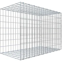 Gabiona C-Ring-Gabione-Anbaukorb Typ 2 70 x 100 x 50 cm Maschenw 5 x 10 cm