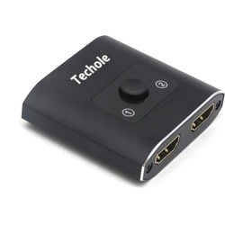 HDMI Umschalter Splitter Adapter Techole Bi-Direction Switch Verteiler 4K 3D ...