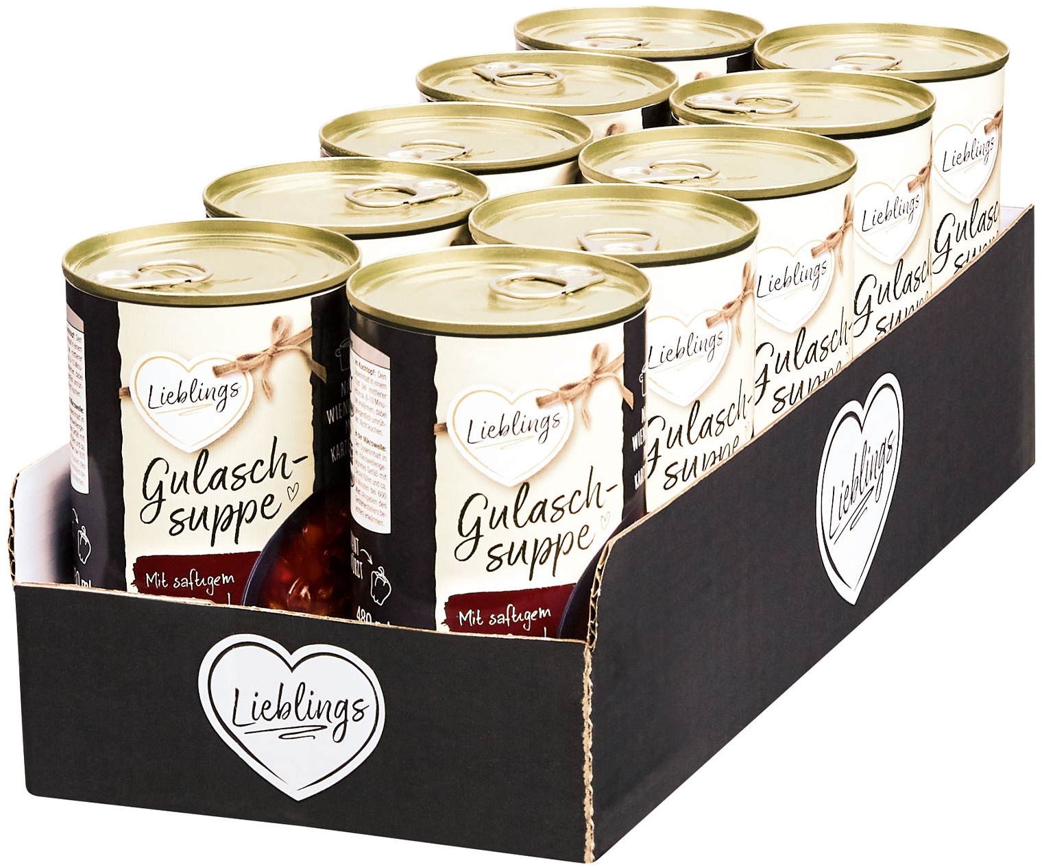 Lieblings Gulaschsuppe 480 ml, 10er Pack