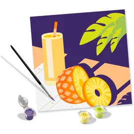 Ravensburger Malen nach Zahlen Mocktail Ananas 1 St. Lila