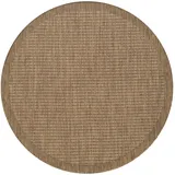 KADIMA DESIGN TEPPICH Outdoor DAFNE in Braun, einfarbig, – 160 cm