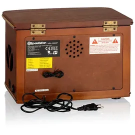 Roadstar HRA-1500UEMP - Radio, mit CD-Player und USB, 32 W / 230 V, inkl. Fernbedienung - Braun