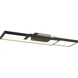 Homcom Deckenleuchte 43W Flach schwarz