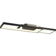 Homcom Deckenleuchte 43W Flach schwarz