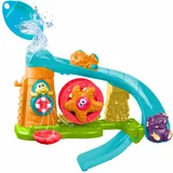 Badespielzeug Wasserpark 30,5 x 8,3 x 26,6 cm Kunststoff, mehrfarbig - edushape Wasserpark-Badespiel - Rutsche, Karussell, Schildkröte