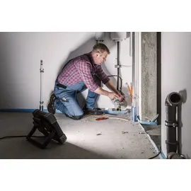 Brennenstuhl LED Baustrahler DINORA 10050 IP54 5m H07RN-F 3G1,5 10600lm mit Steckdose