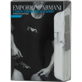 Emporio Armani Herren T-Shirt 2er Pack
