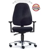 Original Steifensand Lady Fitness Drehstuhl Polyester Schwarz