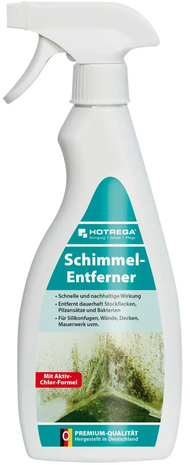 Preisvergleich Produktbild Hotrega Schimmel-Entferner 500 ml Flachsprühflasche