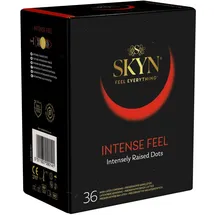 SKYN „Intense Feel“, genoppt, transparent