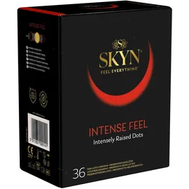 SKYN „Intense Feel“, genoppt, transparent