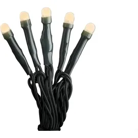 Konstsmide LED Lichterkette Micro gefrostet 1,33 m Bernstein