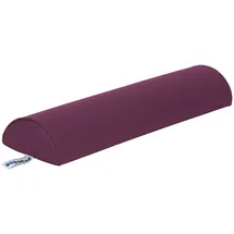 Sport-Tec Halbrolle Lagerungsrolle Lagerungskissen mit Kunstlederbezug 60x15x7,5 cm,