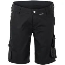 Planam Norit Damen Shorts schwarz/schwarz XL