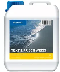 Dr. Schutz® Textil Frisch WEISS Waschmittel 2511000505 , 5 Liter - Kanister