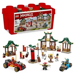 LEGO NINJAGO 71787 Kreative Ninja Steinebox, Konstruktionsspielzeug