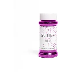 Glitzer flieder 100g in Dose basteln Party Deko