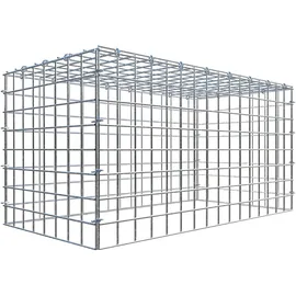 Gabiona C-Ring-Gabione-Anbaukorb Typ 3 40 x 80 x 40 cm Maschenw 5 x 5 cm