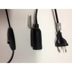 Wandlampen Elektrik für die Steckdose