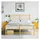 vidaXL Nachtschrank 2 Stk. 34,5 x 39 x 44 cm Gelb