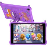 Blackview Tab 5 Kids tablet, kinder tablet 8 zoll,1280*800 HD+IPS Touchscreen, 5GB RAM 64GB ROM Android 12 tablet for Kind mit Kindgerechte Hülle,... - Lila