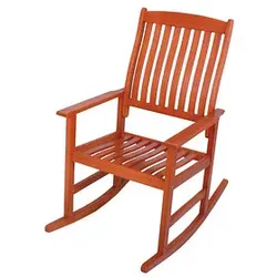 Garden Pleasure Schaukelstuhl Florida braun Holz