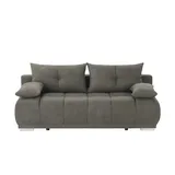 Switch Schlafcouch Flachgewebe 2-Sitzer Grau