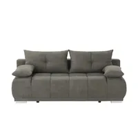 Switch Schlafcouch Flachgewebe 2-Sitzer Grau