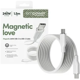 Panzer Glass USB-C auf USB-C 1,5 m Weiß
