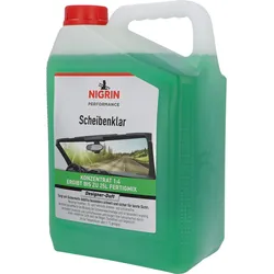 NIGRIN Scheibenklar Konzentrat 1:4 DesignDuft (5 l) Frostschutz, Scheibenreinigungsanlage  74130