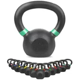 wuuhoo Kettlebell Kettlebell Rocky aus massivem Gusseisen, Kugelhantel aus massivem Gusseisen 6 kg