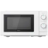 Midea MD-MP012MK-WH Mikrowellenherd mit 19 Litern Fassungsvermögen, Mikrowelle, Weiss