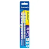 Pelikan Schreiblernbleistift, Stärke B, farbig sortiert, 2er Set
