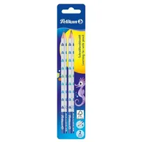 Pelikan Schreiblernbleistift, Stärke B, farbig sortiert, 2er Set
