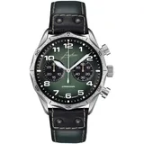 Junghans 27/3492.00 Meister Pilot Chronoscope Fliegeruhr für Herren Grün