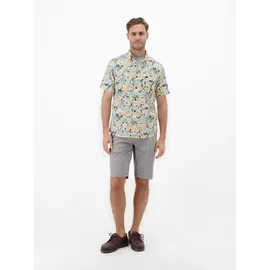 Lerros Modern Fit Kurzarmhemd Gelb L