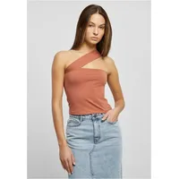 URBAN CLASSICS Ladies One Strap Top - Rot