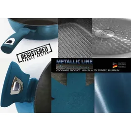 Berlinger Haus Aquamarin Topf-Set 4-tlg. Granit-Kochgeschirr