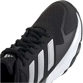 adidas Courtjam Control 3 Core Black/Silver Metallic/Grey four